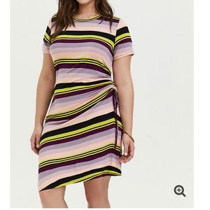 Torrid Striped T-Shirt Dress